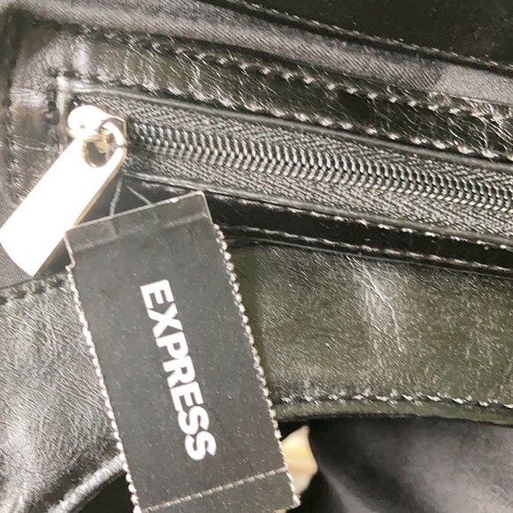 Express black and silver clutch purse - Picture 6 of 6